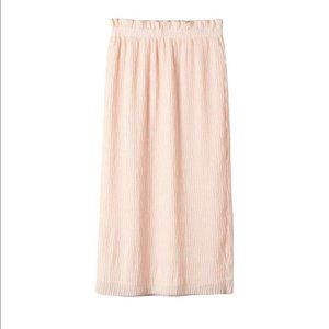 Aritzia | Babton Gabriola Skirt in Soft Blush Pink
